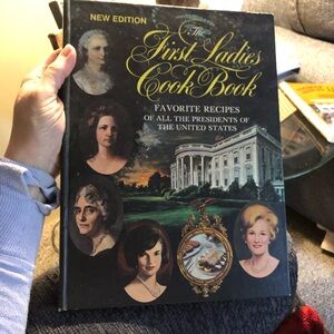 The First Ladies Cookbook – Black Hardcover Cookbook 1969